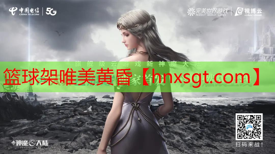 篮球架唯美黄昏